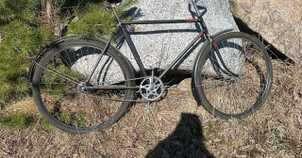 Miesten vintage pyörä